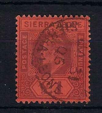 Image of Sierra Leone SG 98 FU British Commonwealth Stamp